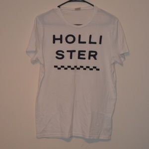 Hollister white t shirt